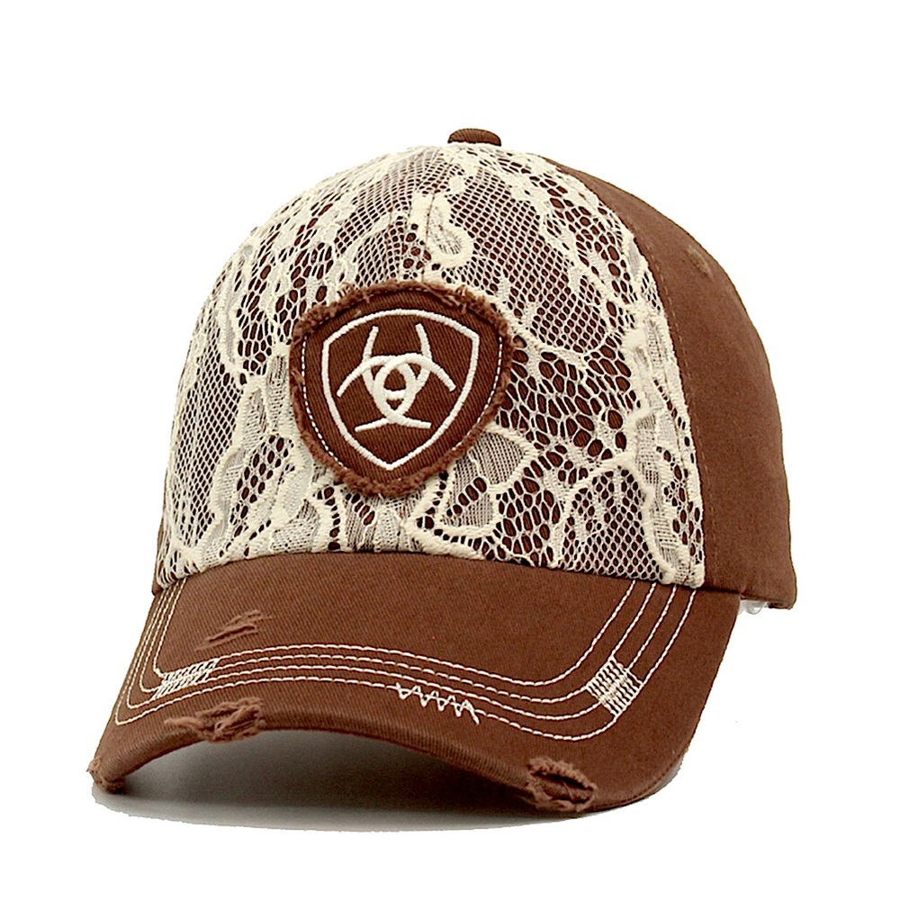 Ariat women’s distressed lace accent cap